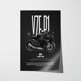 2025-Present YZF-R1 Motorcycle Poster