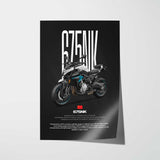 675NK Motorcycle Poster