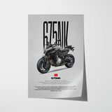 675NK Motorcycle Poster