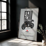675NK Motorcycle Poster