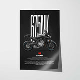 675NK Motorcycle Poster