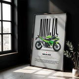 Ninja 500 Motorcycle Poster