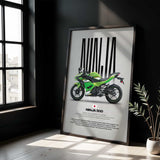 Ninja 500 Motorcycle Poster