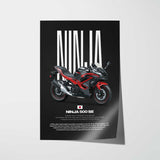 Ninja 500 SE Motorcycle Poster