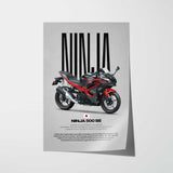 Ninja 500 SE Motorcycle Poster