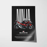 Ninja 500 SE Motorcycle Poster