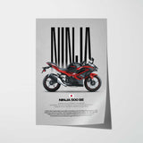 Ninja 500 SE Motorcycle Poster