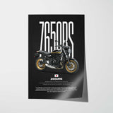 Z650RS Motorcycle Poster