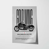 Gold Wing F6C Valkyrie Motorcycle Poster