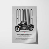 Gold Wing F6C Valkyrie Motorcycle Poster