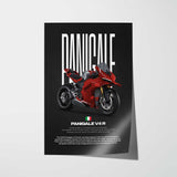 2025 Panigale V4 R Motorcycle Poster