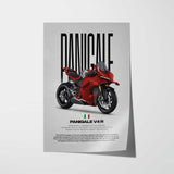 2025 Panigale V4 R Motorcycle Poster