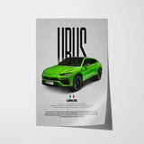 Urus Car Poster