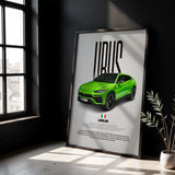 Urus Car Poster