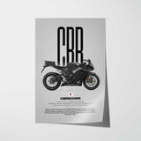 2024-Present CBR600RR Motorcycle Poster