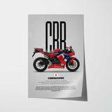 2024-Present CBR600RR Motorcycle Poster