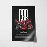 2024-Present CBR600RR Motorcycle Poster