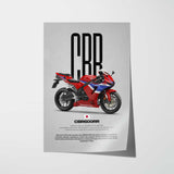 2024-Present CBR600RR Motorcycle Poster