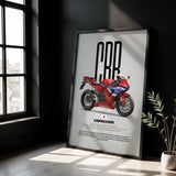 2024-Present CBR600RR Motorcycle Poster