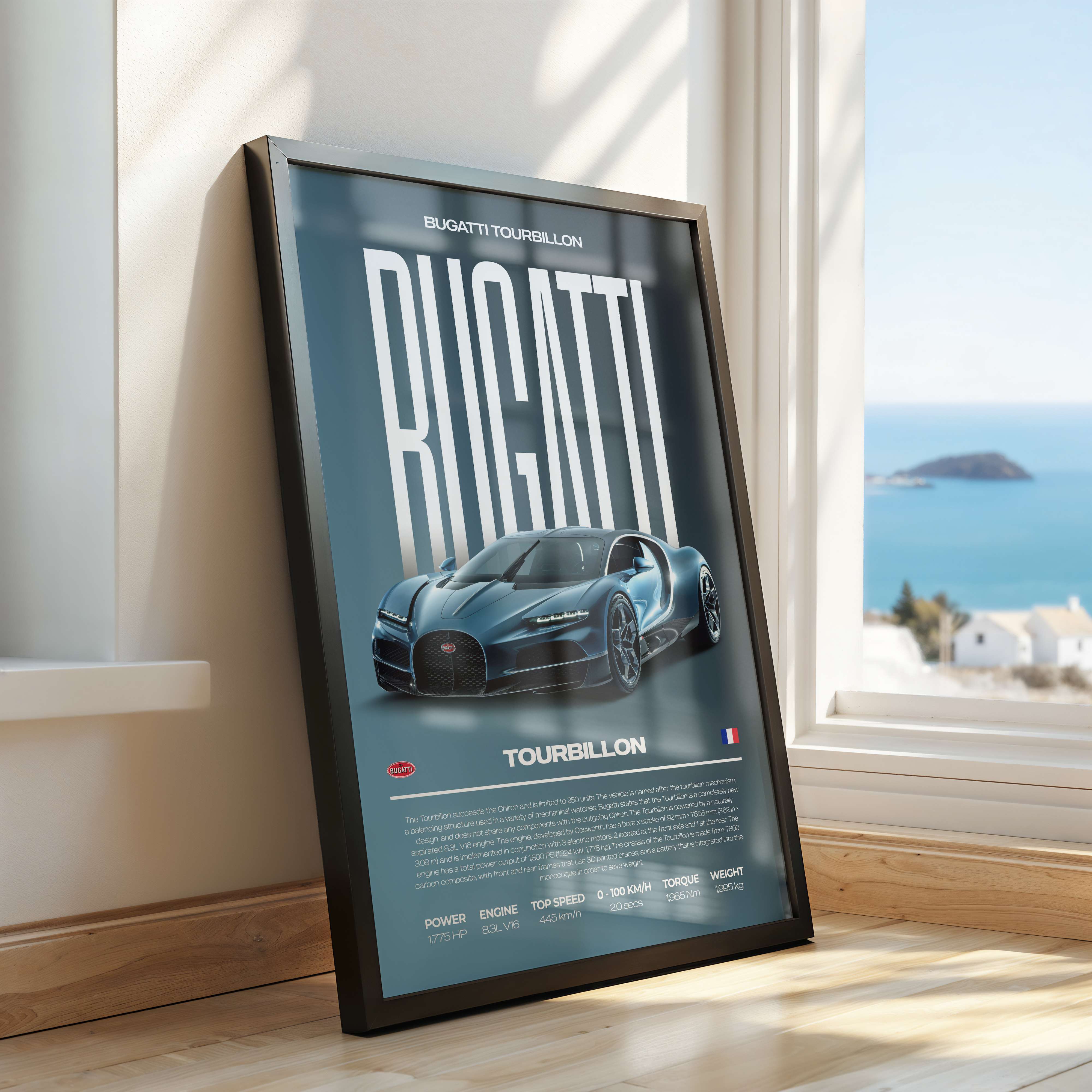 Bugatti Tourbillon Poster