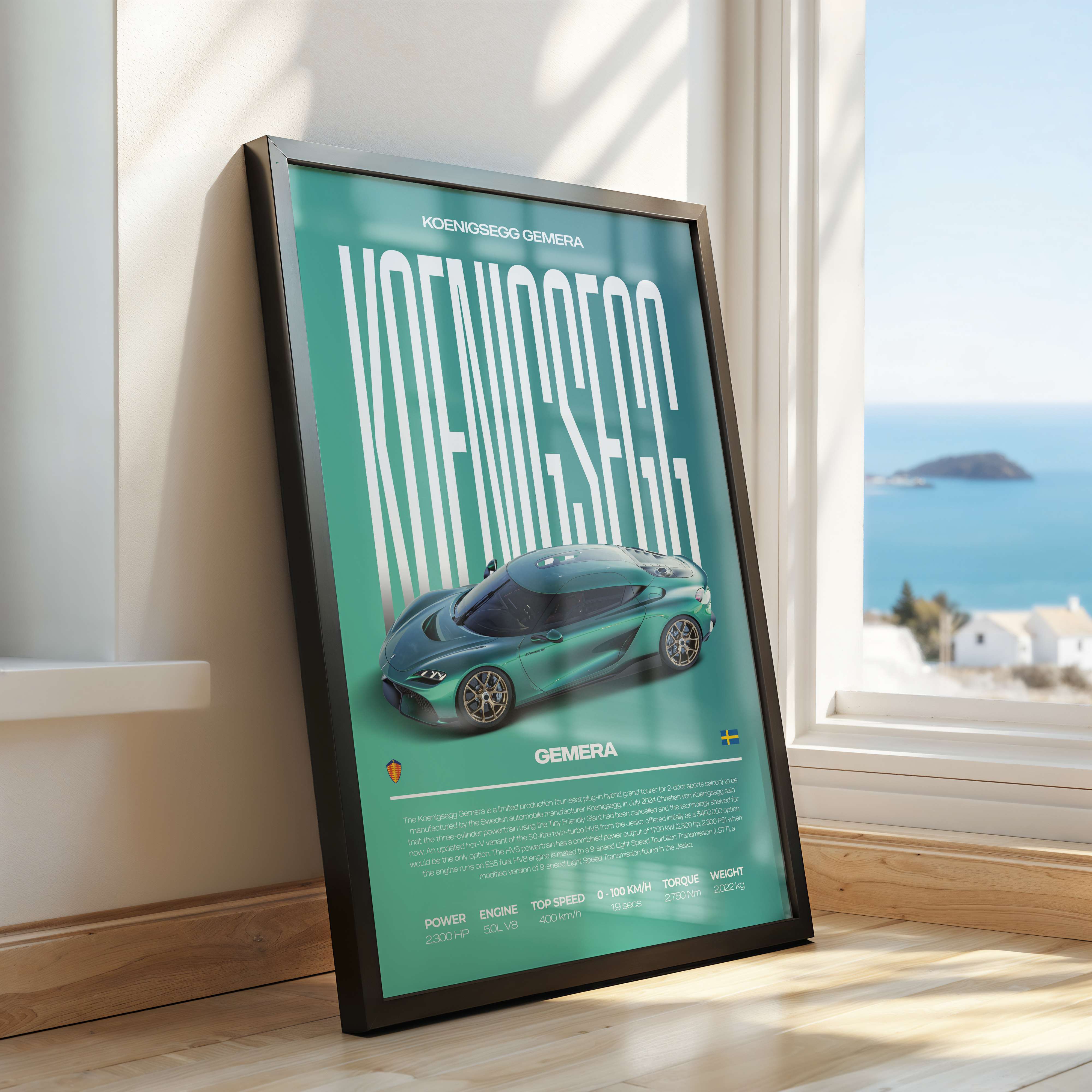 Koenigsegg Gemera Poster