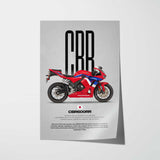 2013-2021 CBR600RR Motorcycle Poster