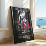 2013-2021 CBR600RR Motorcycle Poster