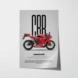 2013-2021 CBR600RR Motorcycle Poster