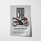 2004-2007 CBR1000RR Fireblade Motorcycle Poster