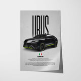 Urus Car Poster