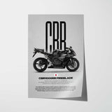 2004-2007 CBR1000RR Fireblade Motorcycle Poster