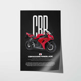2004-2007 CBR1000RR Fireblade Motorcycle Poster