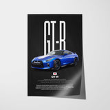 GT-R Car Poster
