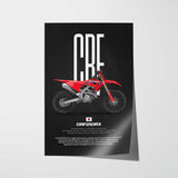 2024 CRF250RX Motorcycle Poster