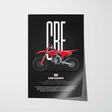 2022 CRF250RX Motorcycle Poster