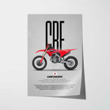 2022 CRF250RX Motorcycle Poster