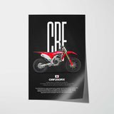 2021 CRF250RX Motorcycle Poster