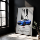 GT-R Car Poster