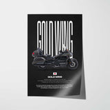 2016-2017 Gold Wing Motorcycle Poster