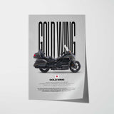 2016-2017 Gold Wing Motorcycle Poster