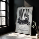 2016-2017 Gold Wing Motorcycle Poster