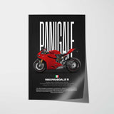 1199 Panigale S Motorcycle Poster