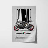 1199 Panigale S Senna Motorcycle Poster