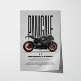 1199 Panigale S Senna Motorcycle Poster