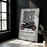 1199 Panigale S Senna Motorcycle Poster