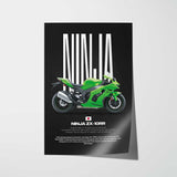 2021-2025 Ninja ZX-10RR Motorcycle Poster