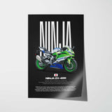 Ninja ZX-4RR Motorcycle Poster