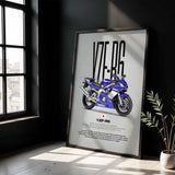2000 YZF-R6 Motorcycle Poster