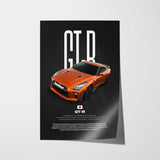 GT-R Car Poster