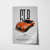 GT-R Car Poster
